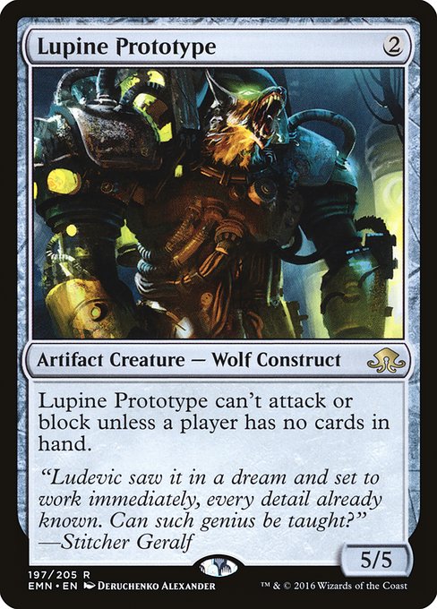 Eldritch Moon - 197 - Lupine Prototype - Rare - C - Non-foil