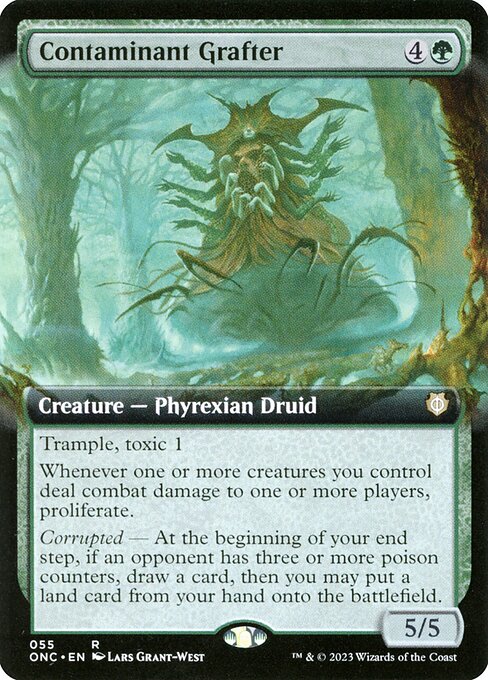 Phyrexia: All Will Be One Commander - 55 - Contaminant Grafter - Rare - G - Non-foil