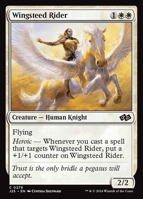 Foundations Jumpstart - 279 - Wingsteed Rider - Common - W - Non-foil