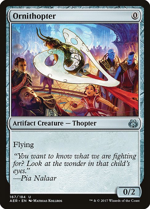 Aether Revolt - 167 - Ornithopter - Uncommon - C - Non-foil