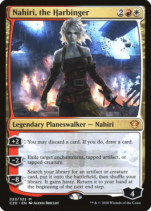 Commander 2020 - 223 - Nahiri, the Harbinger - Mythic - WR - Non-foil