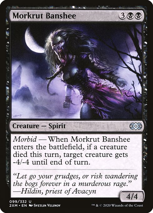 Double Masters - 99 - Morkrut Banshee - Uncommon - B - Foil