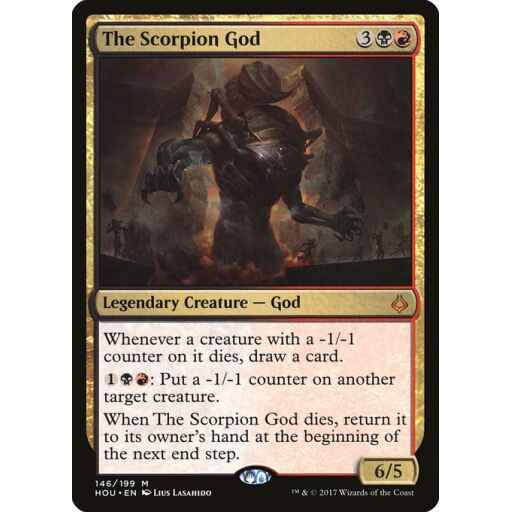 Hour of Devastation - 146 - The Scorpion God - Mythic - BR - Non-foil