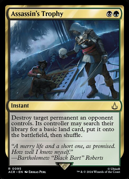 Assassin's Creed - 95 - Assassin's Trophy - Rare - BG - Non-foil