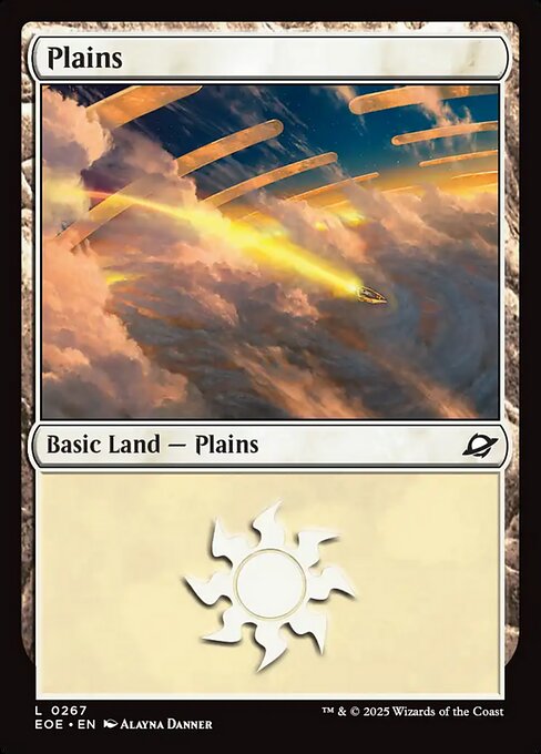 Edge of Eternities - 267 - Plains - Common - C - Foil