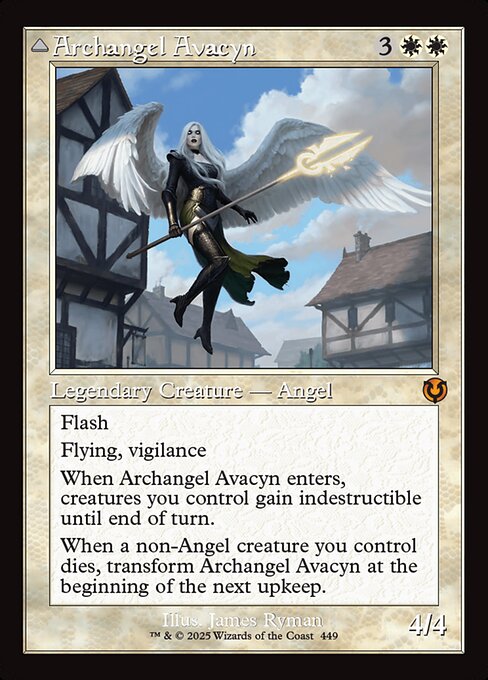 Innistrad Remastered - 449 - Archangel Avacyn // Avacyn, the Purifier - Mythic - C - Non-foil - Promo