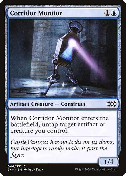 Double Masters - 46 - Corridor Monitor - Common - U - Foil