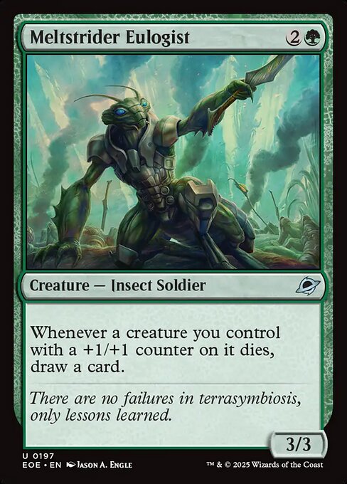 Edge of Eternities - 197 - Meltstrider Eulogist - Uncommon - G - Foil