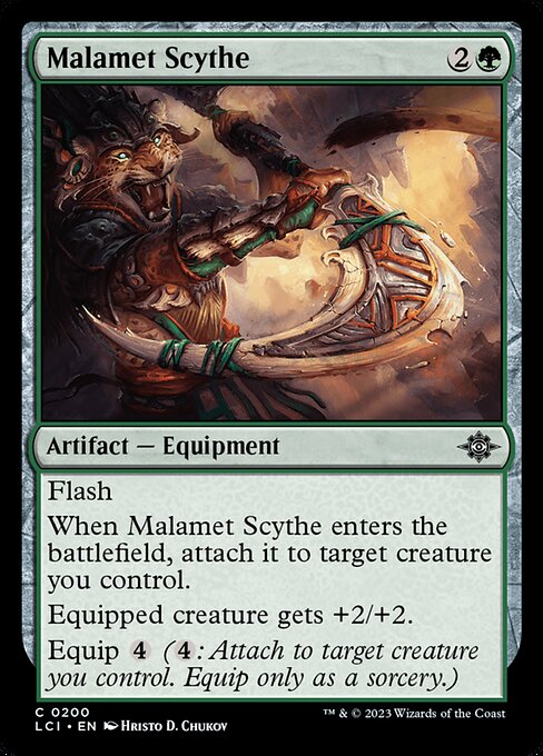 The Lost Caverns of Ixalan - 200 - Malamet Scythe - Common - G - Non-foil
