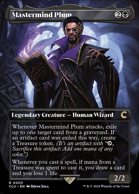 Ravnica: Clue Edition - 3 - Mastermind Plum - Rare - B - Non-foil - Promo