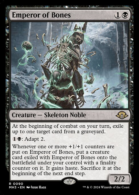 Modern Horizons 3 - 90 - Emperor of Bones - Rare - B - Non-foil