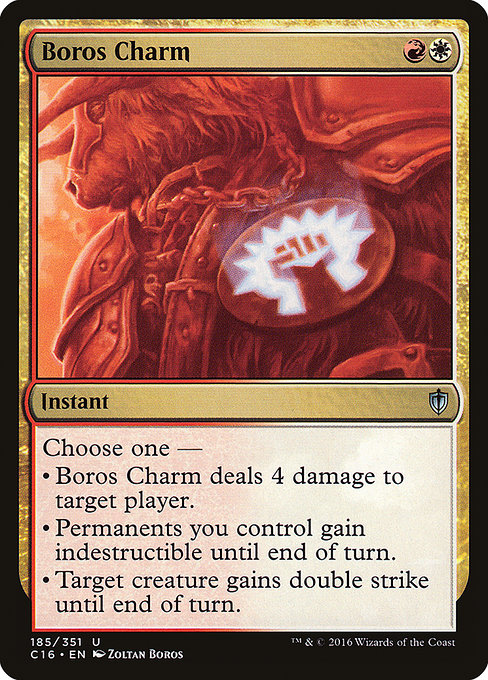 Commander 2016 - 185 - Boros Charm - Uncommon - WR - Non-foil
