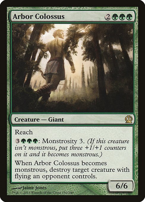 Theros - 150 - Arbor Colossus - Rare - G - Non-foil