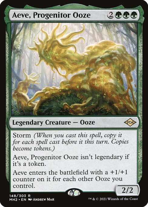 Modern Horizons 2 - 148 - Aeve, Progenitor Ooze - Rare - G - Foil
