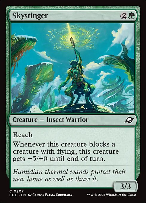 Edge of Eternities - 207 - Skystinger - Common - G - Foil