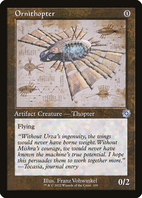 The Brothers' War Retro Artifacts - 100 - Ornithopter - Uncommon - C - Non-foil