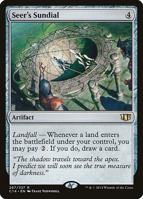 Commander 2014 - 267 - Seer's Sundial - Rare - C - Non-foil