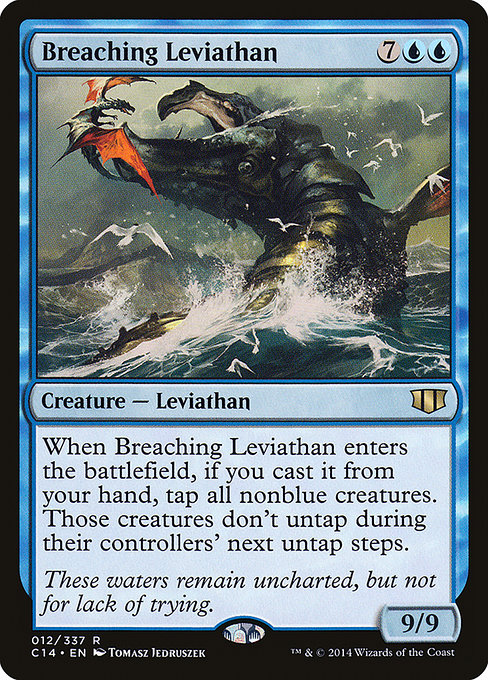 Commander 2014 - 12 - Breaching Leviathan - Rare - U - Non-foil