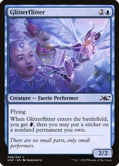 Unfinity - 48 - Glitterflitter - Common - U - Foil