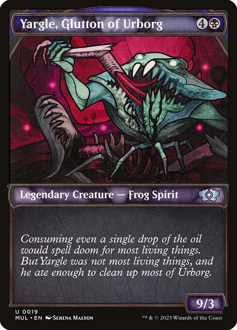 Multiverse Legends - 19 - Yargle, Glutton of Urborg - Uncommon - B - Non-foil
