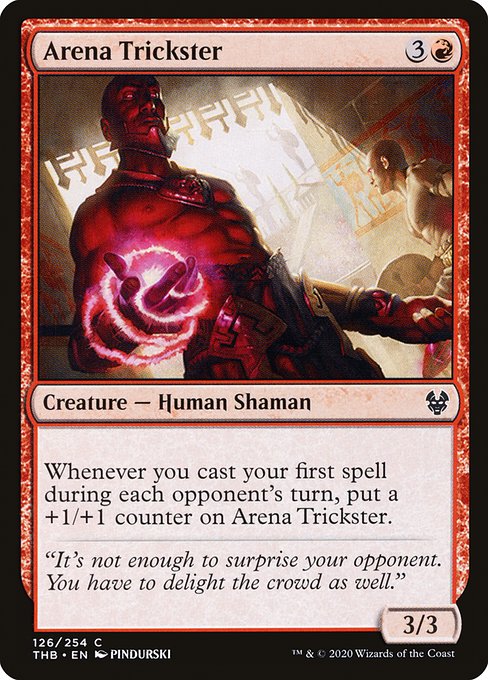 Theros Beyond Death - 126 - Arena Trickster - Common - R - Non-foil