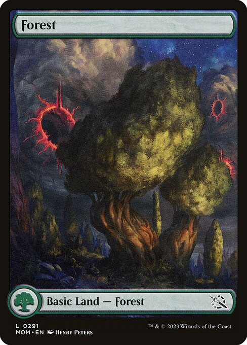 March of the Machine - 291 - Forest - Common - C - Foil