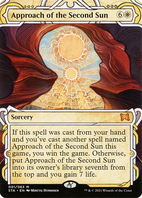 Strixhaven Mystical Archive - 1 - Approach of the Second Sun - Mythic - W - Non-foil