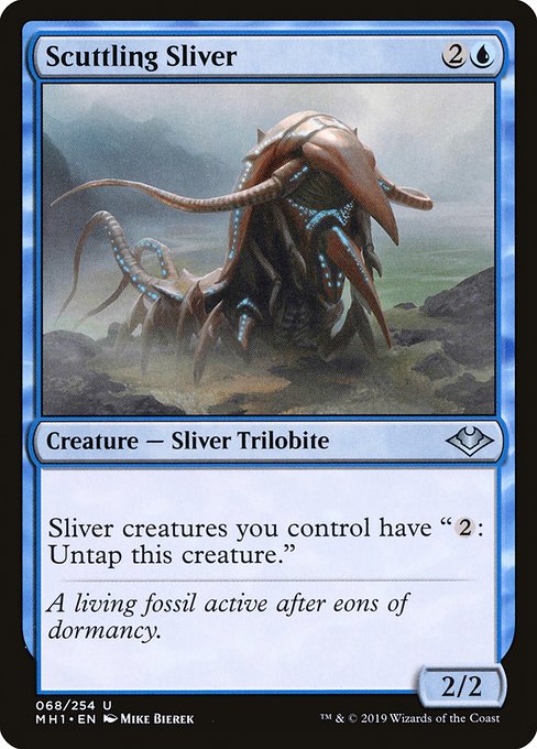 Modern Horizons - 68 - Scuttling Sliver - Uncommon - U - Non-foil
