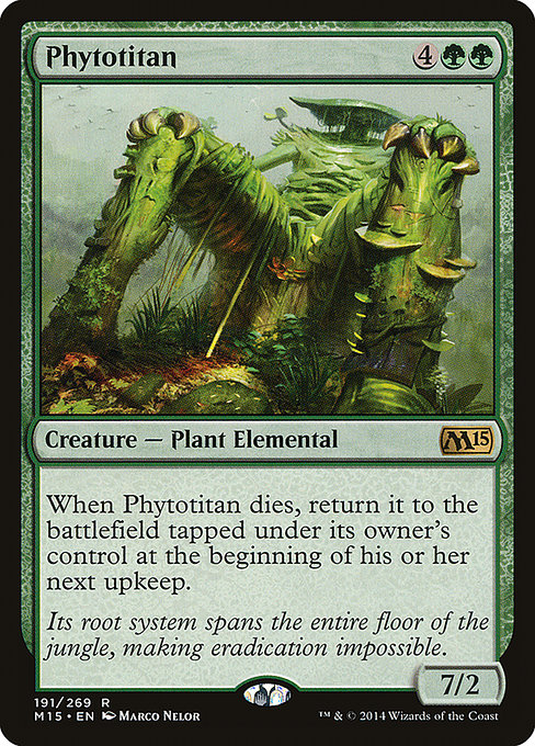 Magic 2015 - 191 - Phytotitan - Rare - G - Non-foil