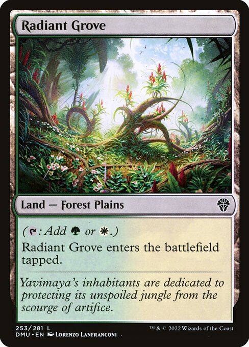 Dominaria United - 253 - Radiant Grove - Common - C - Non-foil