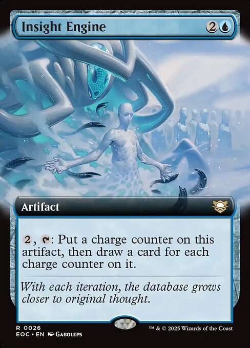 Edge of Eternities Commander - 26 - Insight Engine - Rare - U - Non-foil - Promo