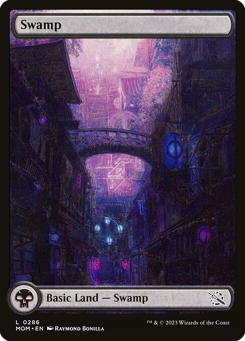 March of the Machine - 286 - Swamp - Common - C - Non-foil
