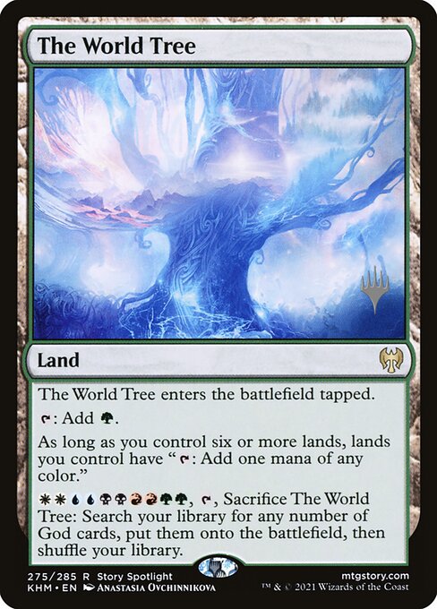 Kaldheim Promos - 275p - The World Tree - Rare - C - Foil - Promo