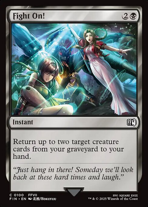 Final Fantasy - 100 - Fight On! - Common - B - Non-foil