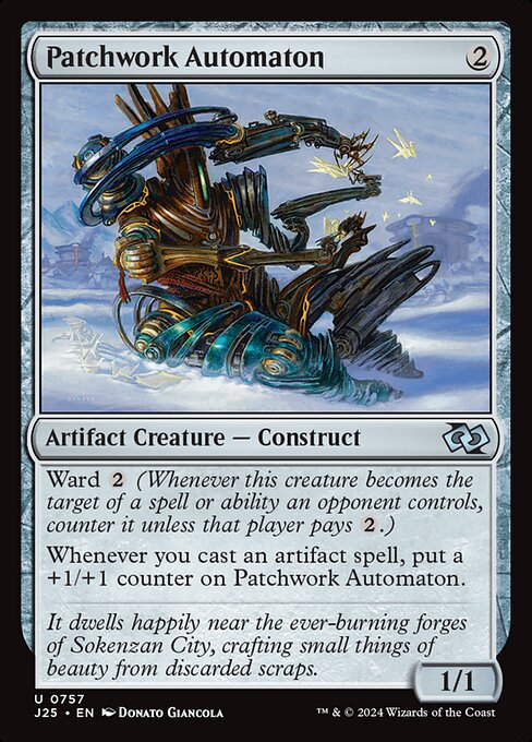 Foundations Jumpstart - 757 - Patchwork Automaton - Uncommon - C - Non-foil