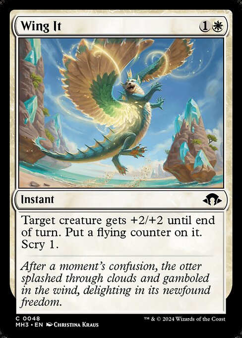 Modern Horizons 3 - 48 - Wing It - Common - W - Foil