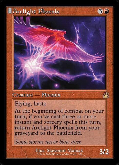Ravnica Remastered - 331 - Arclight Phoenix - Rare - R - Non-foil