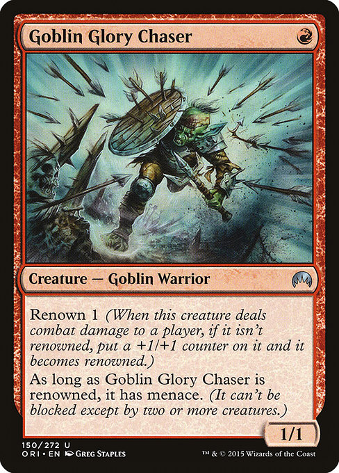 Magic Origins - 150 - Goblin Glory Chaser - Uncommon - R - Non-foil