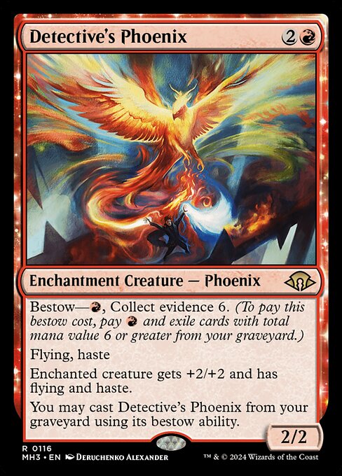 Modern Horizons 3 - 116 - Detective's Phoenix - Rare - R - Non-foil