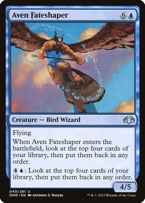 Dominaria Remastered - 40 - Aven Fateshaper - Uncommon - U - Non-foil
