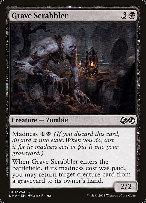Ultimate Masters - 100 - Grave Scrabbler - Common - B - Non-foil