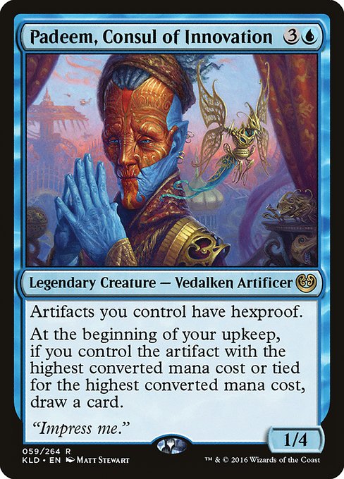 Kaladesh - 59 - Padeem, Consul of Innovation - Rare - U - Non-foil