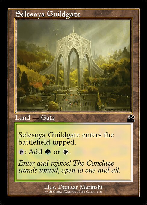 Ravnica Remastered - 410 - Selesnya Guildgate - Common - C - Non-foil