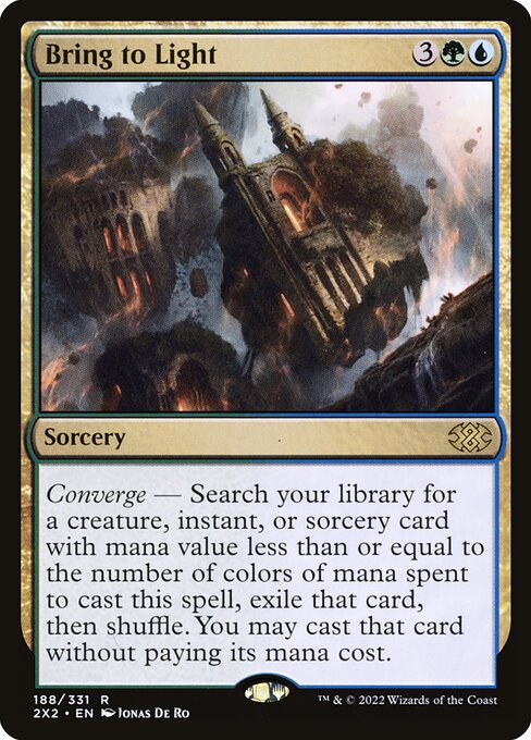 Double Masters 2022 - 188 - Bring to Light - Rare - UG - Non-foil