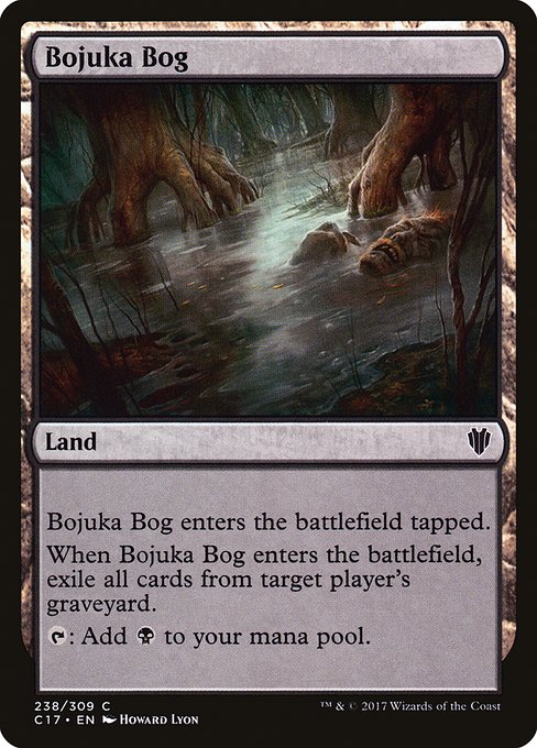 Commander 2017 - 238 - Bojuka Bog - Common - C - Non-foil