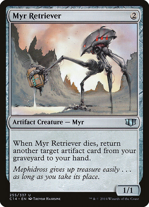 Commander 2014 - 255 - Myr Retriever - Uncommon - C - Non-foil