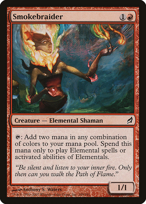 Lorwyn - 189 - Smokebraider - Common - R - Foil