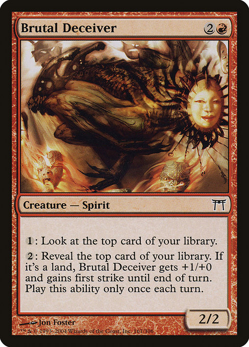 Champions of Kamigawa - 161 - Brutal Deceiver - Common - R - Non-foil