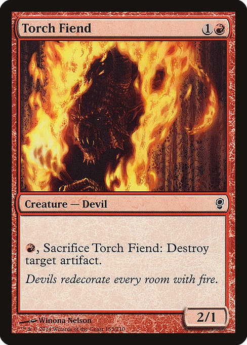 Conspiracy - 153 - Torch Fiend - Common - R - Non-foil