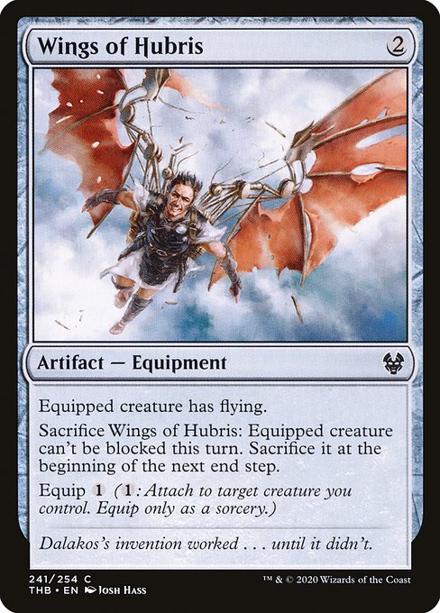 Theros Beyond Death - 241 - Wings of Hubris - Common - C - Non-foil